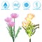 Solar LED Flower Stake Lights, 6-Pack Pink Chrysanthemum Lights for Outdoor Landscaping